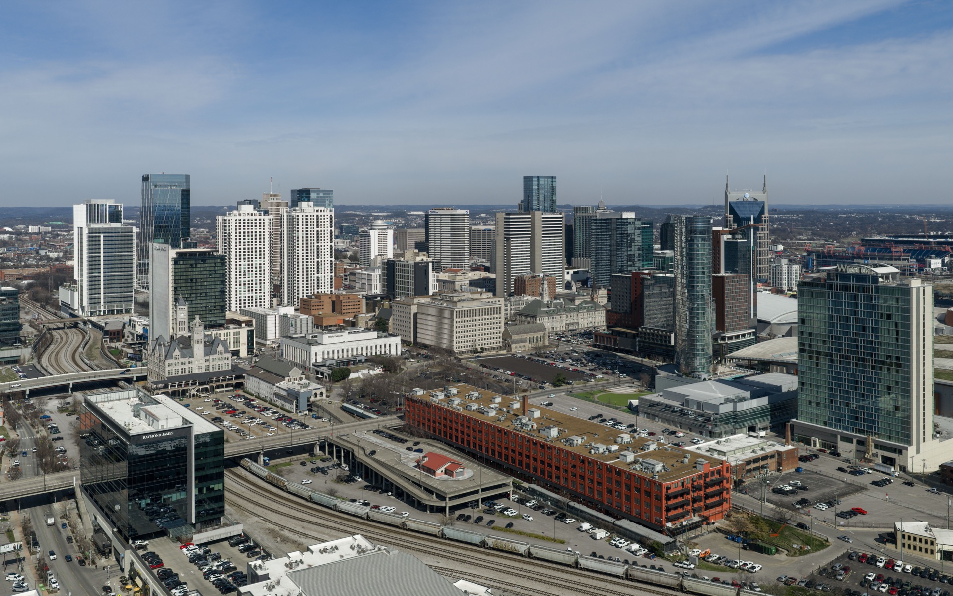 Nashville Tennessee skyline